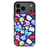bt21 pattern Z5048 iPhone 17 Pro Max Case