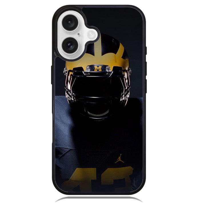 michigan wolverines Z5054 iPhone 16 Plus Case