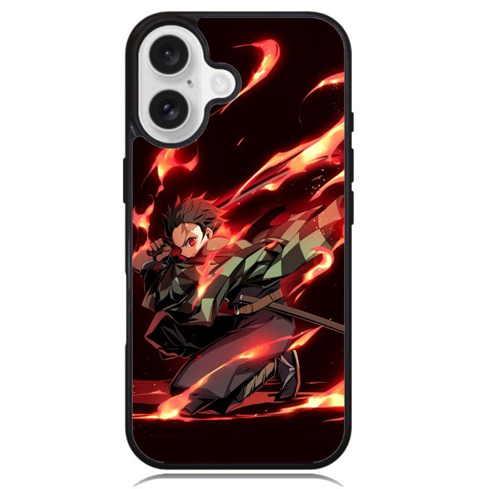 tanjirou kamado kimetsu no yaiba Z5060 iPhone 16 Plus Case