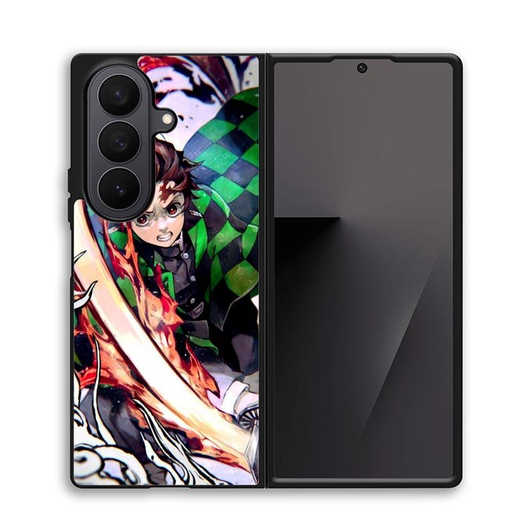 tanjirou kimetsu no yaiba Z5061 Samsung Galaxy Z Fold 7 Case