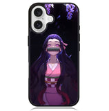 nezuko kimetsu no yaiba Z5063 iPhone 16 Plus Case