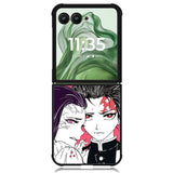 Anime Demon Slayer Kimetsu No Yaiba Z5065 Motorola Moto Razr+ Plus 2024/2025 Case, Motorola Razr 50 Ultra/50s Ultra Case