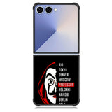 la casa de papel Z5071 Samsung Galaxy Z Flip 7 Case