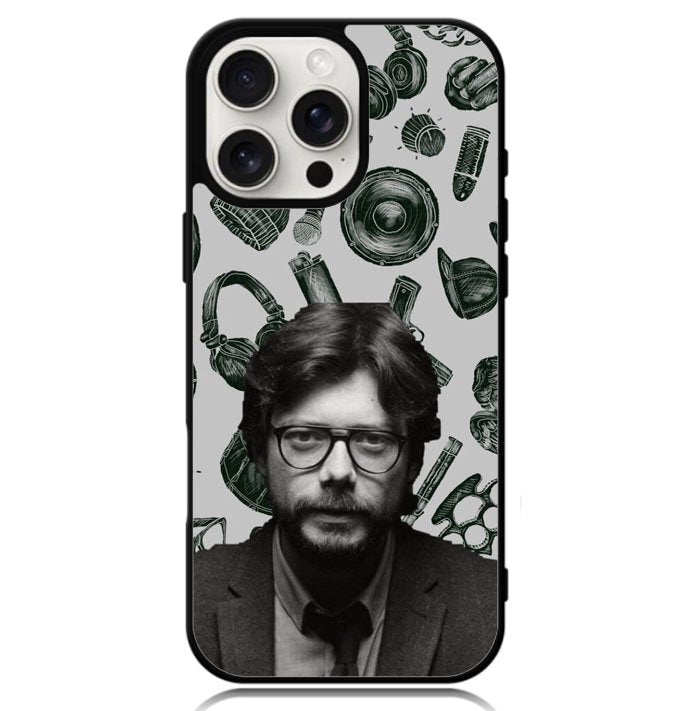 la casa de papel professor Z5073 iPhone 16 Pro Max Case