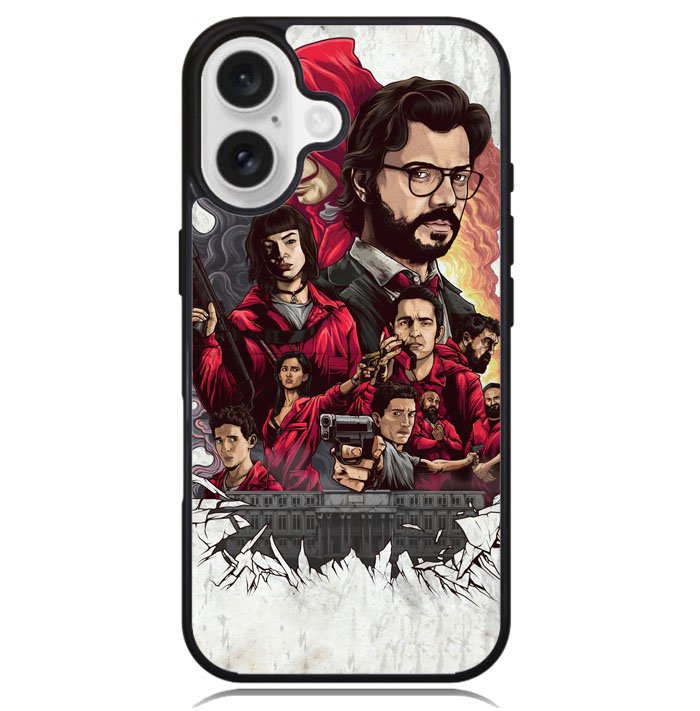 la casa de papel Z5074 iPhone 16 Plus Case