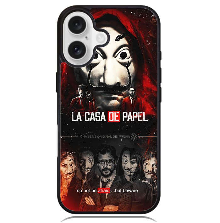 la casa de papel Z5075 iPhone 16 Plus Case