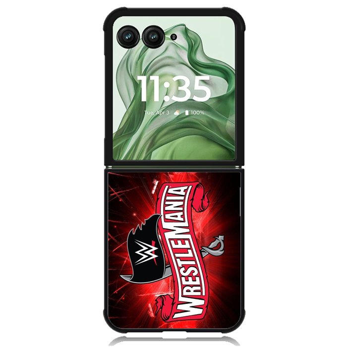 wwe wrestlemania 36 Z5093 Motorola Moto Razr+ Plus 2024/2025 Case, Motorola Razr 50 Ultra/50s Ultra Case