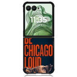 chicago bears Z5099 Motorola Moto Razr+ Plus 2024/2025 Case, Motorola Razr 50 Ultra/50s Ultra Case