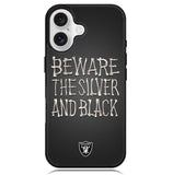 Oakland raiders Z5107 iPhone 16 Plus Case