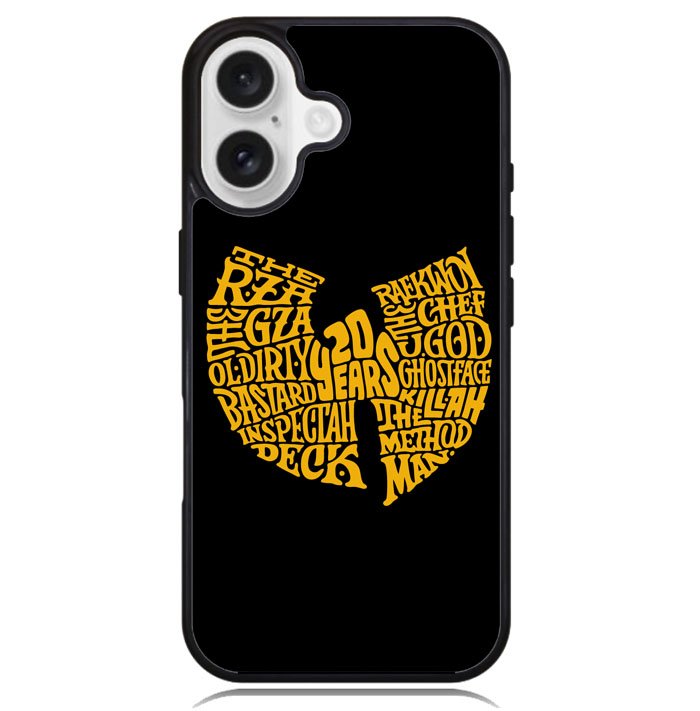 wu tang clan Logo Z5115 iPhone 16 Plus Case