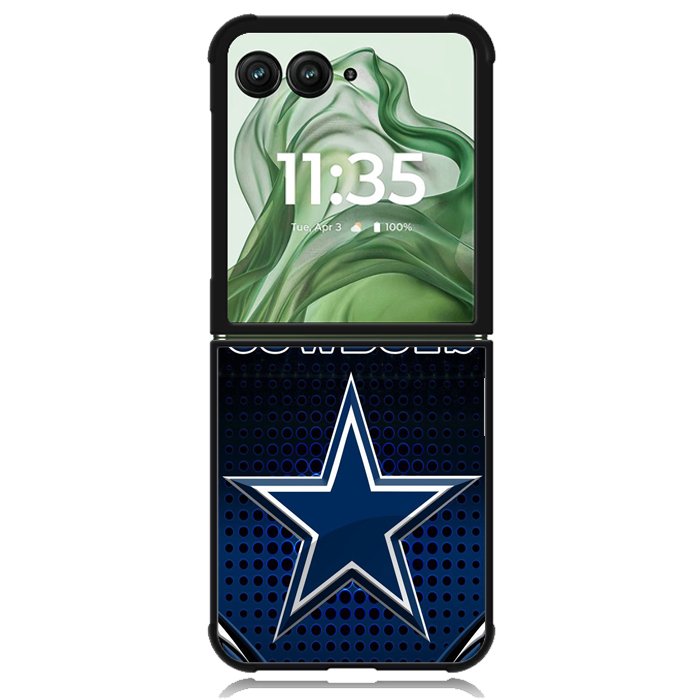Dallas Cowboys Z5116 Motorola Moto Razr+ Plus 2024/2025 Case, Motorola Razr 50 Ultra/50s Ultra Case