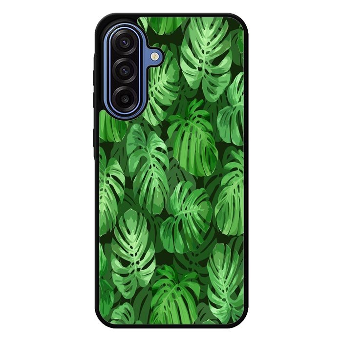 monstera leaves seamless tropical Z8005 Samsung Galaxy A17 5G Case