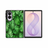 monstera leaves seamless tropical Z8005 Samsung Galaxy Z Fold 8 Case