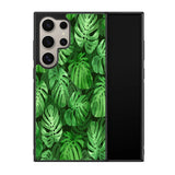 monstera leaves seamless tropical Z8005 Samsung Galaxy S25 Ultra 5G Case
