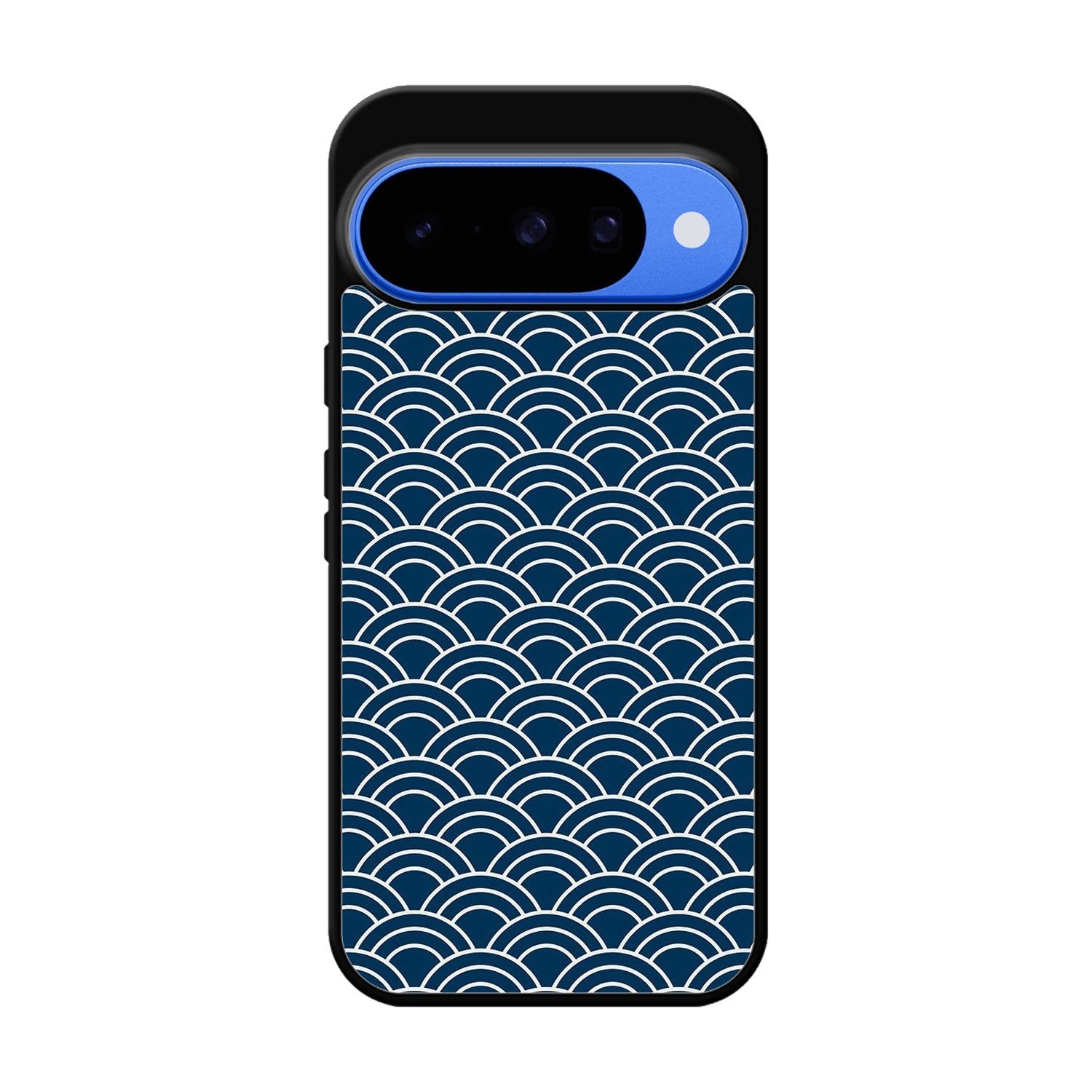Japanese Gold Cloud Wave Indigo Pattern Z8008 Google Pixel 10 Case