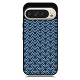 Japanese Gold Cloud Wave Indigo Pattern Z8008 Google Pixel 9 | Google Pixel 9 Pro Case