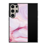 Abstract Watercolor Pink Splash Gold Glitter Z8010 Samsung Galaxy S25 Ultra 5G Case