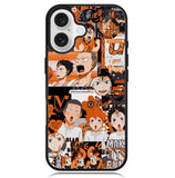 haikyuu pattern Z8032 iPhone 16 Plus Case