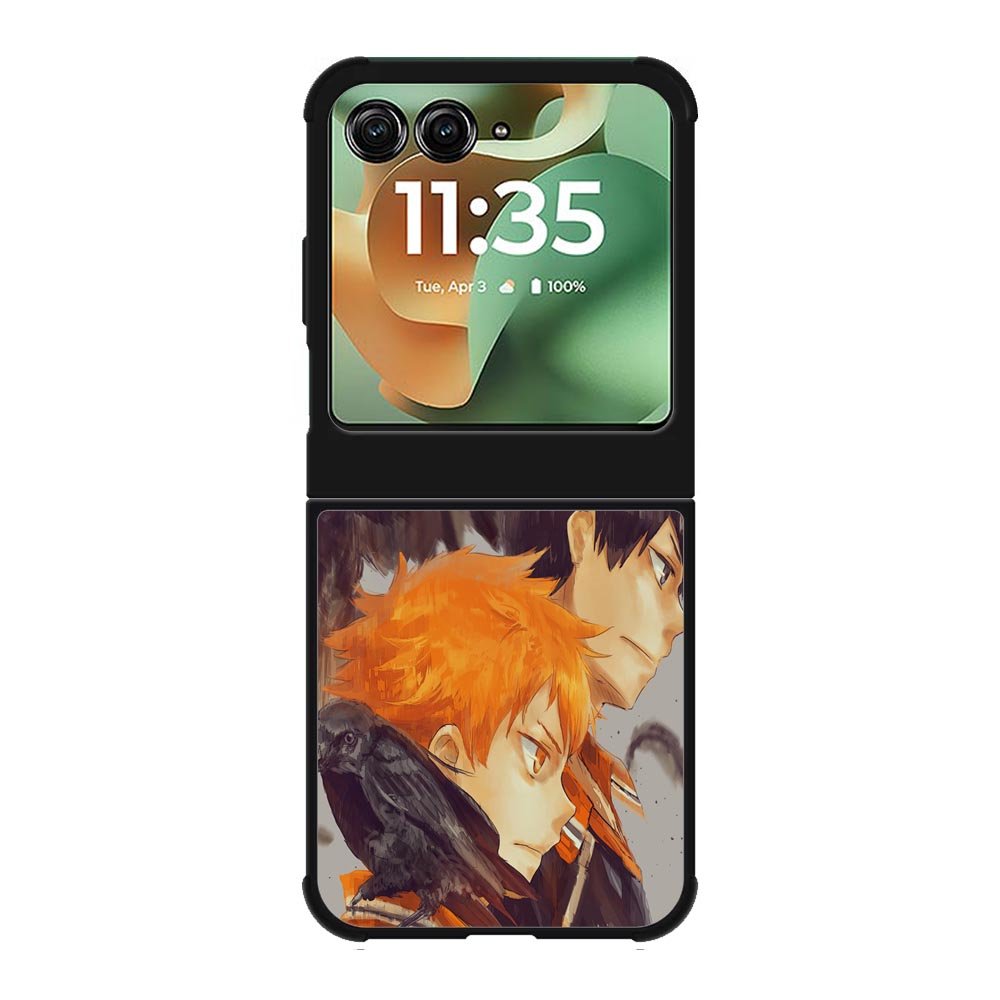 haikyuu hinata and kageyama Z8035 Motorola Moto RAZR 2025 Case