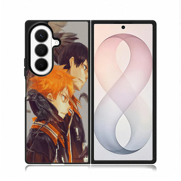haikyuu hinata and kageyama Z8035 Samsung Galaxy Z Fold 8 Ultra Case