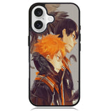haikyuu hinata and kageyama Z8035 iPhone 16 Plus Case