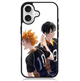 haikyuu hinata and kageyama Z8037 iPhone 16 Plus Case