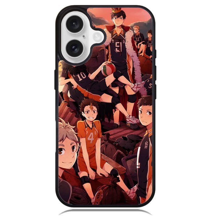 haikyuu team karasuno Z8038 iPhone 16 Plus Case