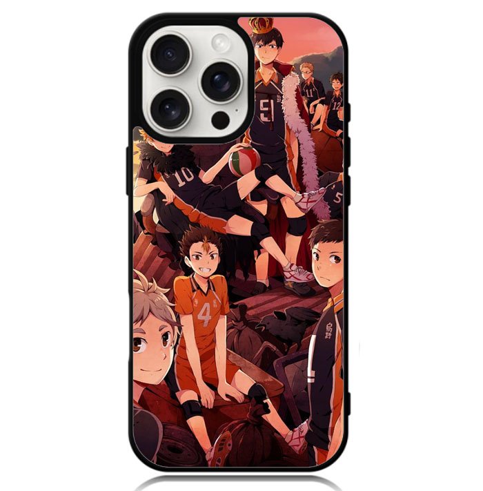 haikyuu team karasuno Z8038 iPhone 16 Pro Case