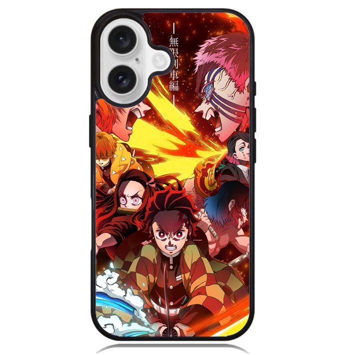 kimetsu no yaiba infinity train Z8045 iPhone 16 Case