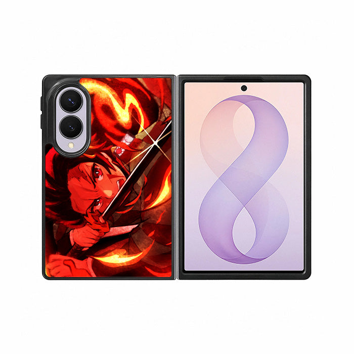 kimetsu no yaiba tanjiro Z8047 Samsung Galaxy Z Fold 8 Case