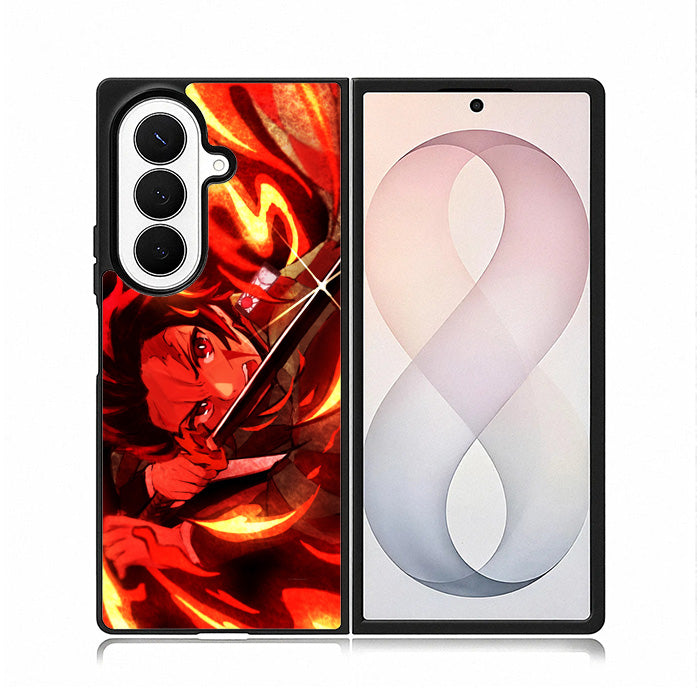 kimetsu no yaiba tanjiro Z8047 Samsung Galaxy Z Fold 8 Ultra Case