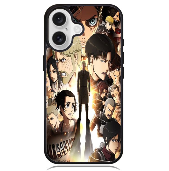 attack on titan final season Z8050 iPhone 16 Plus Case