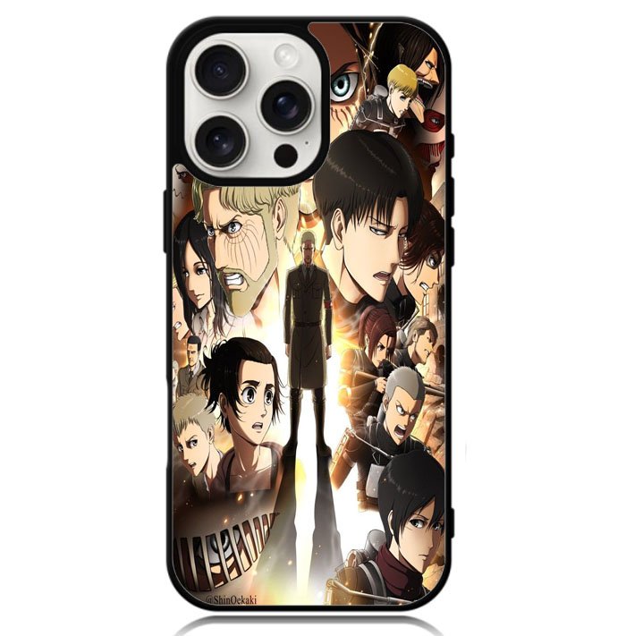 attack on titan final season Z8050 iPhone 16 Pro Case