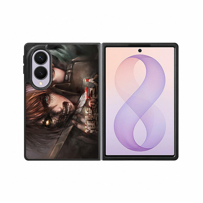 attack on titan Z8051 Samsung Galaxy Z Fold 8 Case