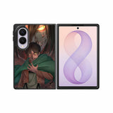 attack on titan eren Z8052 Samsung Galaxy Z Fold 8 Case
