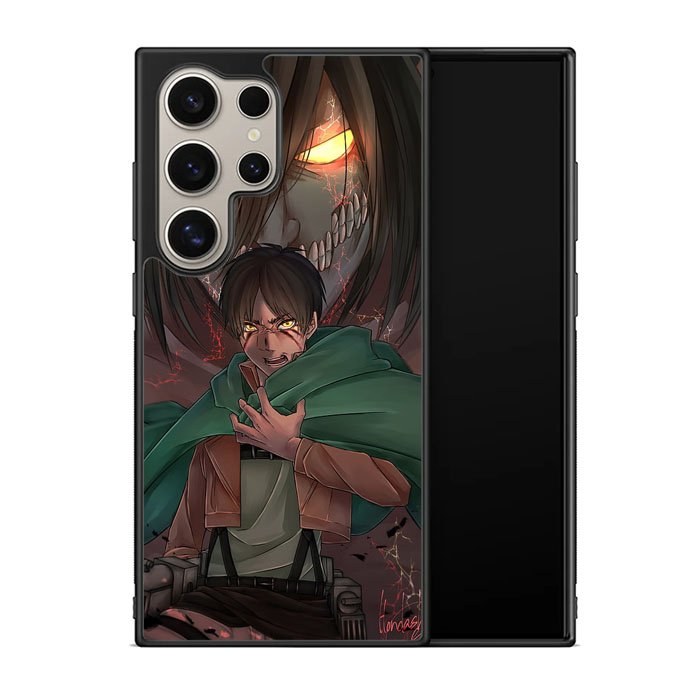 attack on titan eren Z8052 Samsung Galaxy S25 Ultra 5G Case