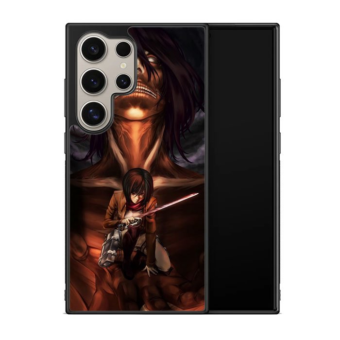 attack on titan mikasa Z8054 Samsung Galaxy S25 Ultra 5G Case