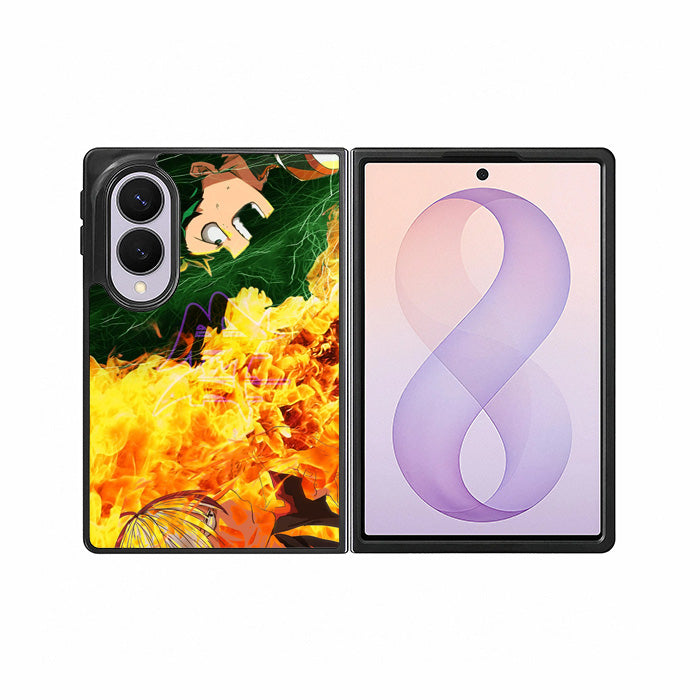 My Hero Academia Deku X Todoroki Z8067 Samsung Galaxy Z Fold 8 Case