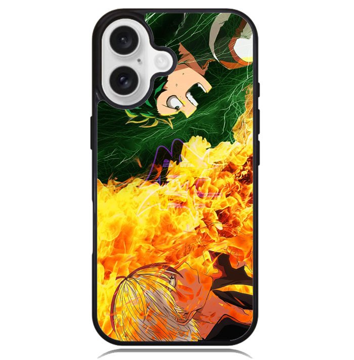 My Hero Academia Deku X Todoroki Z8067 iPhone 16 Case