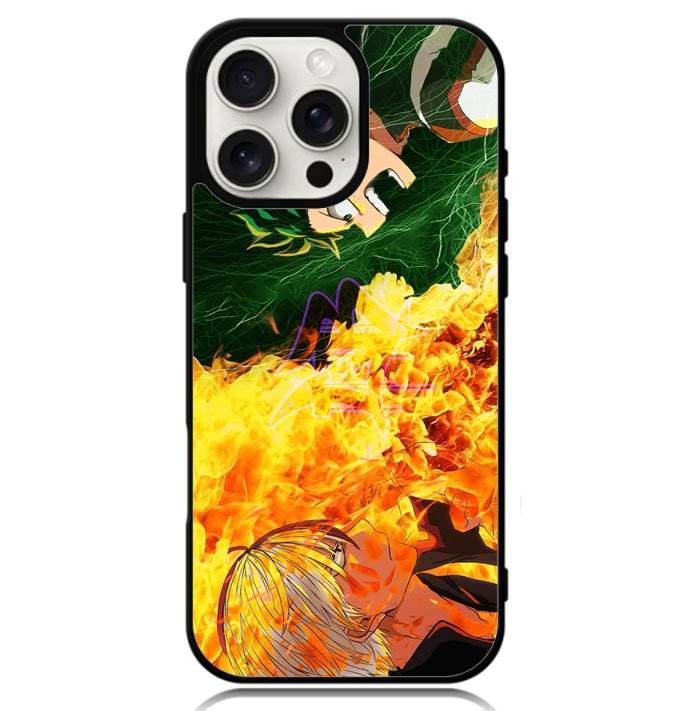 My Hero Academia Deku X Todoroki Z8067 iPhone 16 Pro Max Case