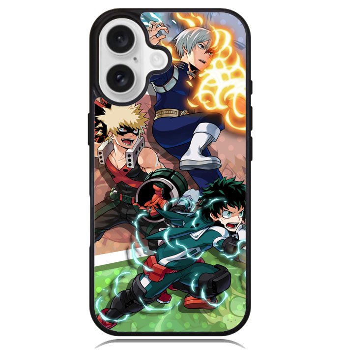 My Hero Academia Deku X Bakugou X Todoroki Z8068 iPhone 16 Plus Case