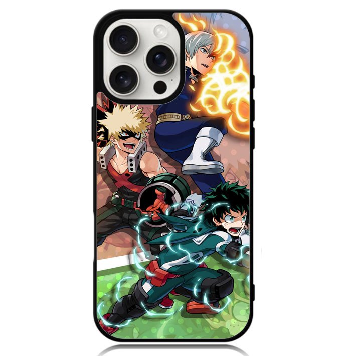 My Hero Academia Deku X Bakugou X Todoroki Z8068 iPhone 16 Pro Case