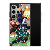 My Hero Academia Deku X Bakugou X Todoroki Z8068 Samsung Galaxy S25 Ultra 5G Case
