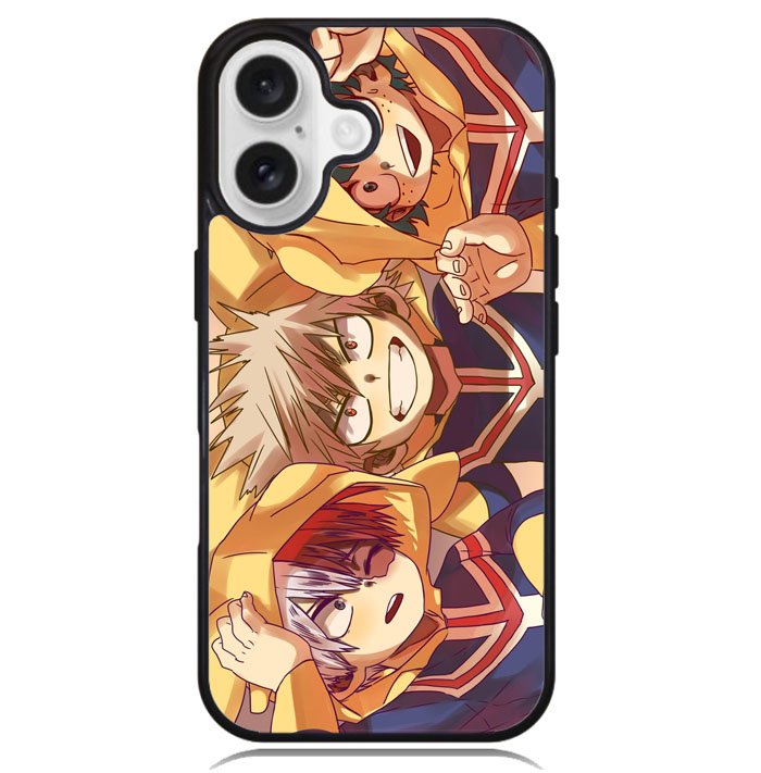My Hero Academia Deku X Bakugou X Todoroki Z8069 iPhone 16 Plus Case