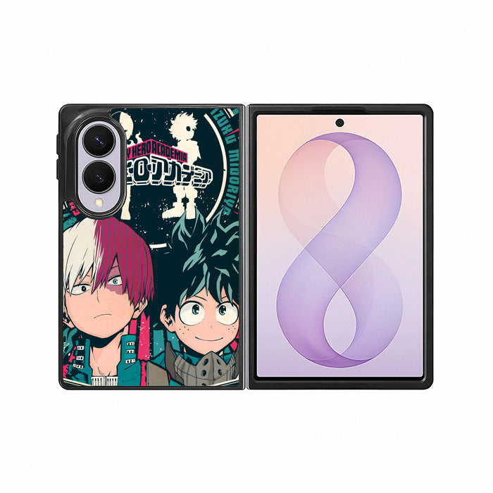 My Hero Academia Deku X Todoroki Z8070 Samsung Galaxy Z Fold 8 Case