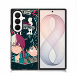 My Hero Academia Deku X Todoroki Z8070 Samsung Galaxy Z Fold 8 Ultra Case