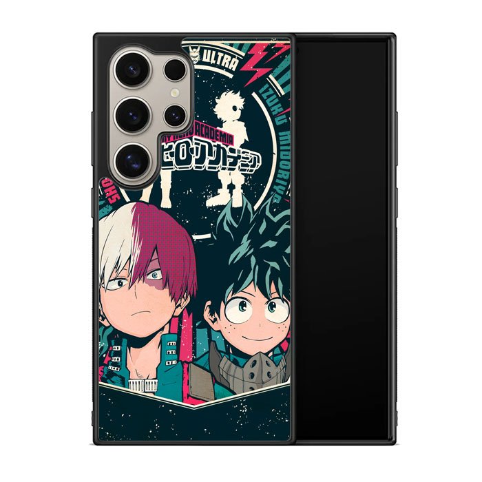 My Hero Academia Deku X Todoroki Z8070 Samsung Galaxy S25 Ultra 5G Case