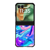 Neon Paint Mixture Z8072 Motorola Moto RAZR 2025 Case