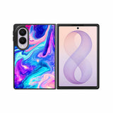 Neon Paint Mixture Z8072 Samsung Galaxy Z Fold 8 Case