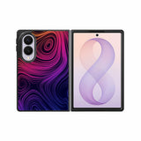 Neon Rainbow swirls Z8073 Samsung Galaxy Z Fold 8 Case